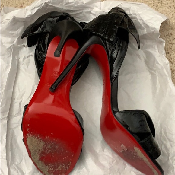 Christian Louboutin Eel Skin 36.5 - Picture 4 of 12